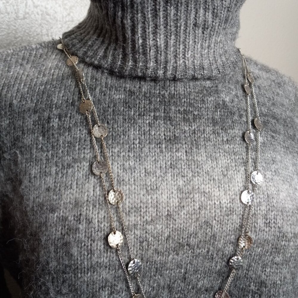 SIMPLY VERA/VERA WANG - Turtleneck sweater‎ - Color gray. Size L